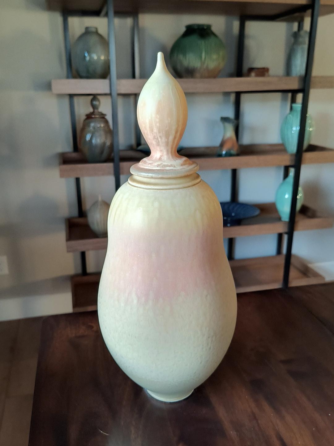 Tall Gourd Jar