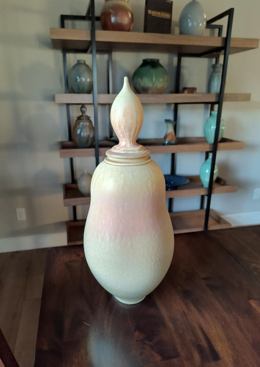 Tall Gourd Jar