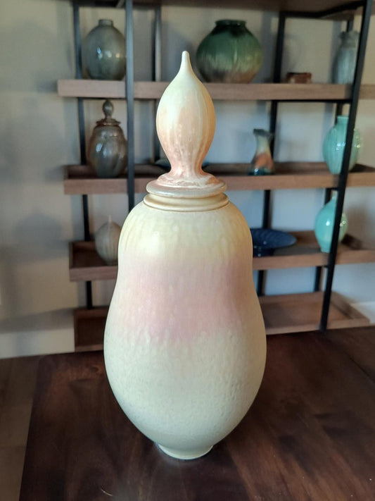Tall Gourd Jar